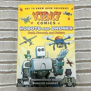 Like New Science Comics Book - Robots and Drones Past Present and Future